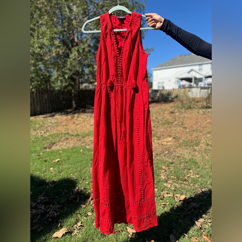 Madewell Piazza Bohemian Maxi-dress size 2